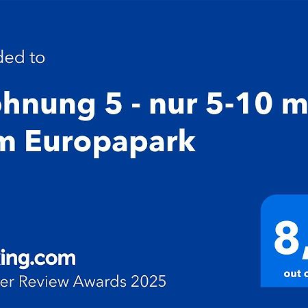 Wohnung 5 - Nur 5-10 Min Vom Europapark Еттенгайм Екстер'єр фото